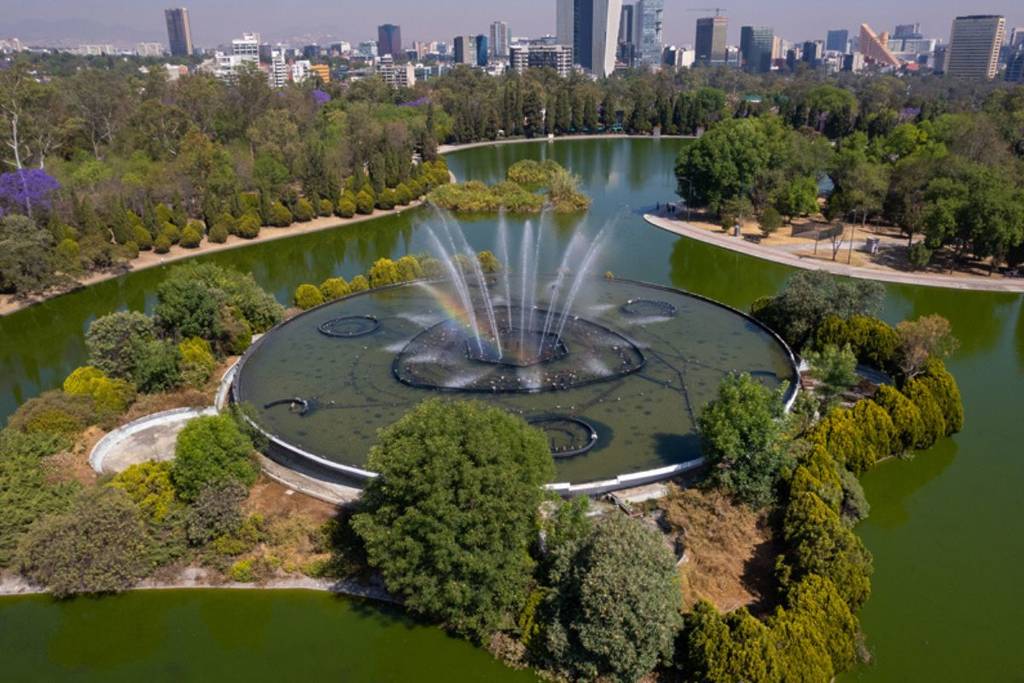 chapultepec lago del bosque