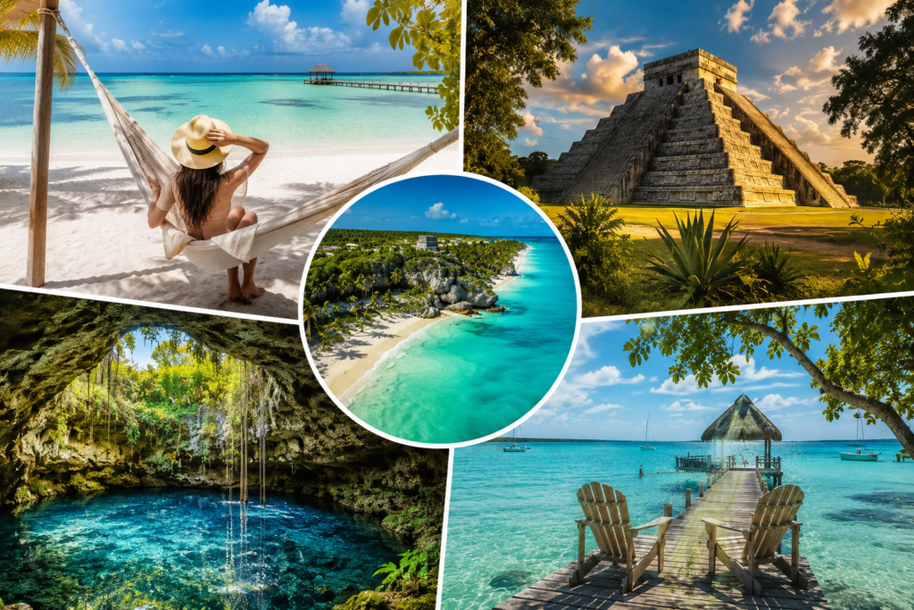 5 lugares para visitar en el Caribe Mexicano